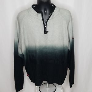 Paco mens 1/4 zip sweater. XL
